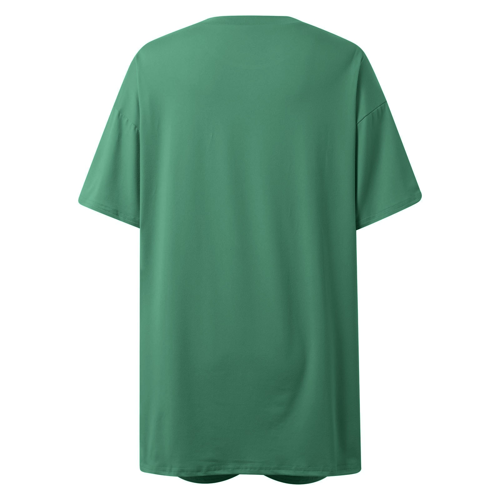 thumbnail image 5 of Conjunto deportivo para mujer: camiseta de cuello redondo y pantalones cortos deportivos. Poliéster transpirable. Lavable a máquina. Primavera/verano. XS-XXXXL., 5 of 7